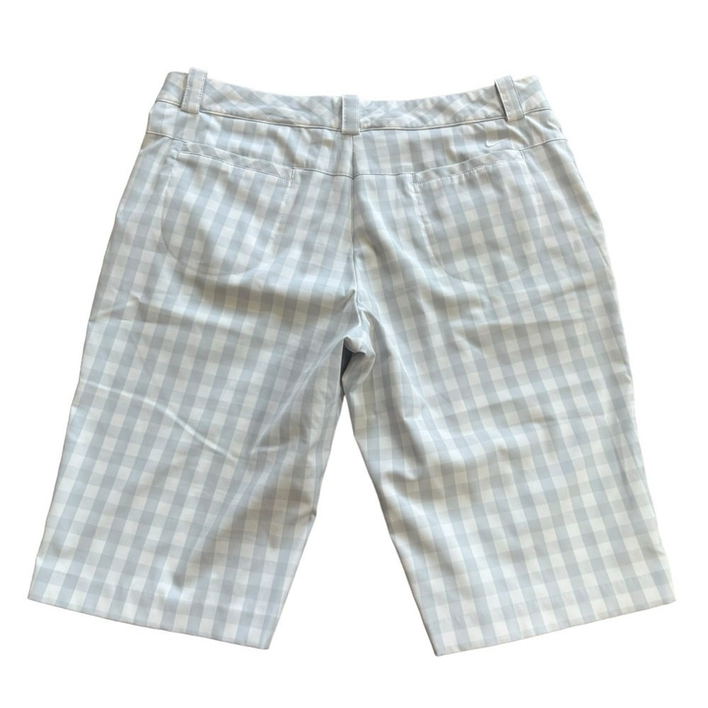 Nike Golf Tour Performance Plaid Bermuda Athletic Shorts Size 10 Summer Preppy